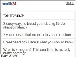 Sites similar to m.health24.com