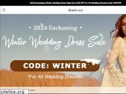 Sites similar to m.junebridals.com