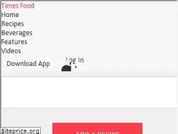 Sites similar to m.recipes.timesofindia.com