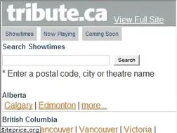 Sites similar to m.tribute.ca