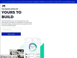 Sites similar to m1finance.com