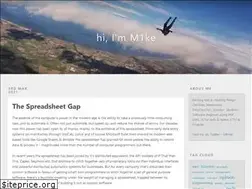 Sites similar to m1ke.me
