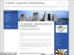 Sites similar to m2-bauplan.de
