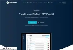 Sites similar to m3u-editor.com