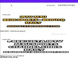 Sites similar to m3u-iptv7.blogspot.com