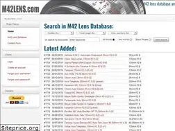 Sites similar to m42lens.com