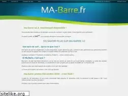 Sites similar to ma-barre.fr