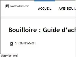 Sites similar to ma-boulloire.com