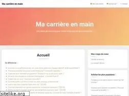 Sites similar to ma-carriere-en-main.com