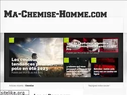 Sites similar to ma-chemise-homme.com