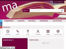 Sites similar to ma-mediatheque.net
