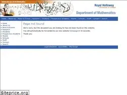 Sites similar to ma.rhul.ac.uk