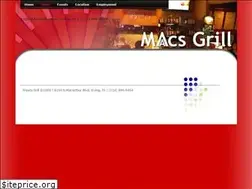 Sites similar to maacsgrill.com