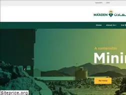 Sites similar to maaden.com.sa