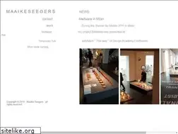 Sites similar to maaikeseegers.nl