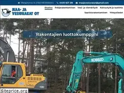 Sites similar to maajavesiurakat.fi