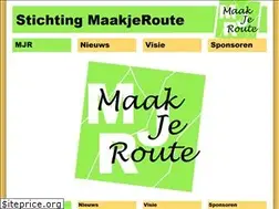 Sites similar to maakjeroute.nl