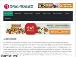 Sites similar to maaltijdbox.com