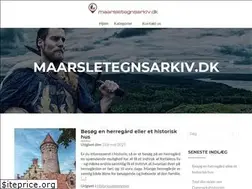 Sites similar to maarsletegnsarkiv.dk