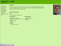 Sites similar to maartenbuis.nl
