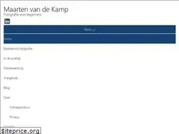 Sites similar to maartenvandekamp.nl