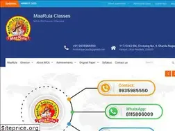 Sites similar to maarulaclasses.in