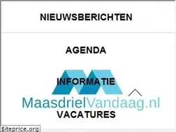 Sites similar to maasdrielvandaag.nl