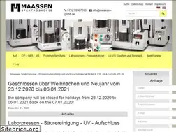 Sites similar to maassen-gmbh.de