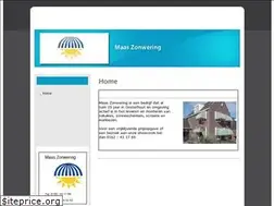 Sites similar to maaszonwering.nl