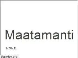Sites similar to maatamanti.com