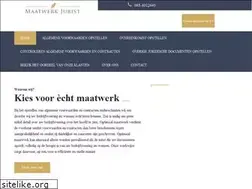 Sites similar to maatwerkjurist.nl