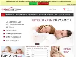 Sites similar to maatwerkmatrassen.nl