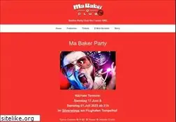 Sites similar to mabaker.de