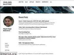 Sites similar to maballesteros.com