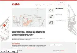 Sites similar to mabb.de