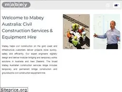 Sites similar to mabey.com.au