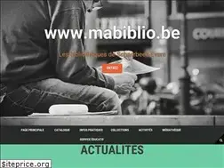 Sites similar to mabiblio.be