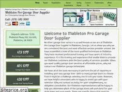 Sites similar to mabletongaragedoor.net