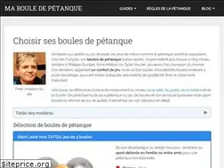 Sites similar to mabouledepetanque.com