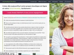 Sites similar to maboutiquefermiere.fr