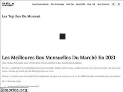 Sites similar to maboxmensuelle.com