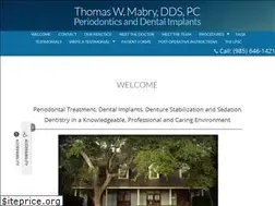Sites similar to mabryperioimplants.com