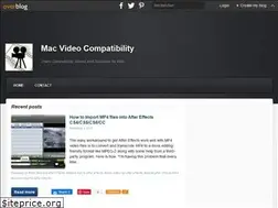 Sites similar to mac-video-compatibility.over-blog.com