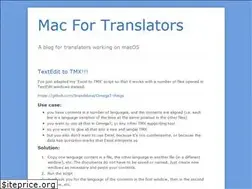 Sites similar to mac4translators.blogspot.com