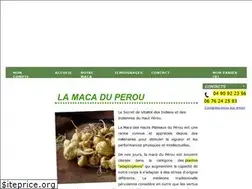 Sites similar to maca-du-perou.info