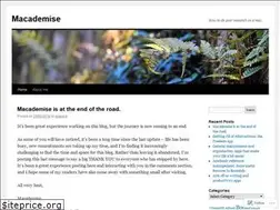 Sites similar to macademise.wordpress.com