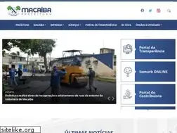 Sites similar to macaiba.rn.gov.br