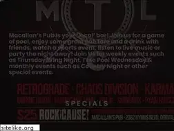 Sites similar to macallanspub.ca
