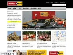 Sites similar to macallisterrentals.com