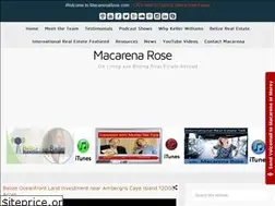 Sites similar to macarenarose.com